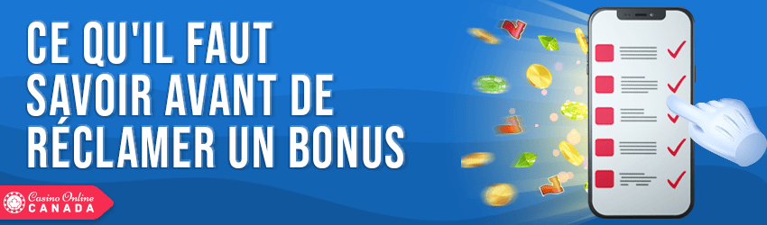 avant de demander des bonus