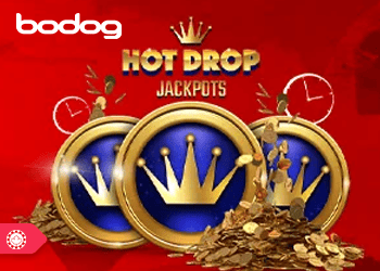 découvrez les hot drop jackpots lancés sur les slots de bodog casino