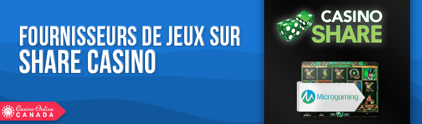 jeux casino share