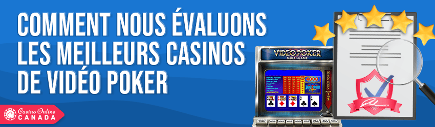 notes et évaluations casinos video poker