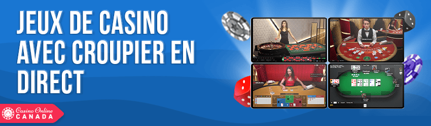 jeux de casino avec croupier en direct