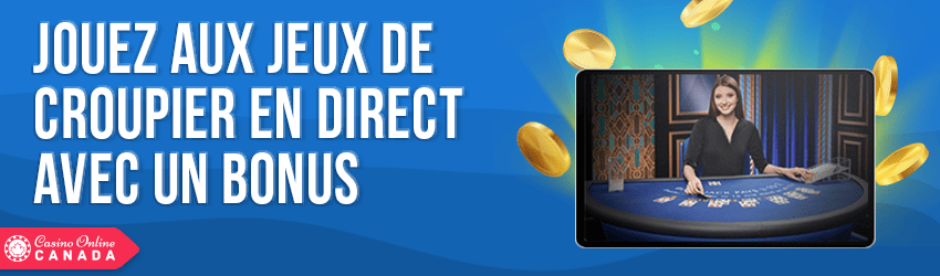 bonus disponible pour jour aux jeux live