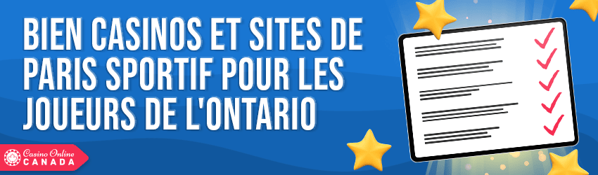 casinos en ligne Ontario