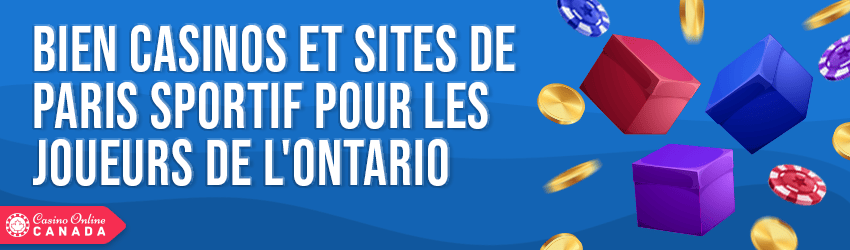 bonus de casino Ontario en ligne