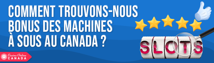 meilleurs bonus de machines à sous