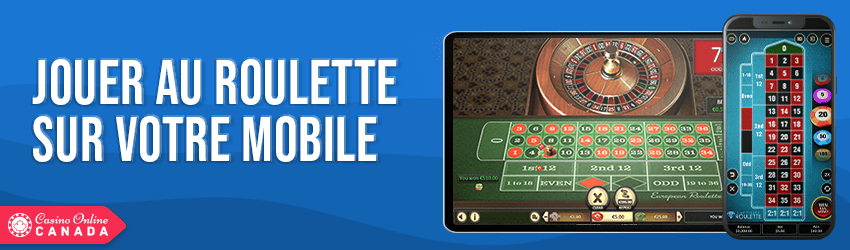 jeux de roulette via applications mobiles