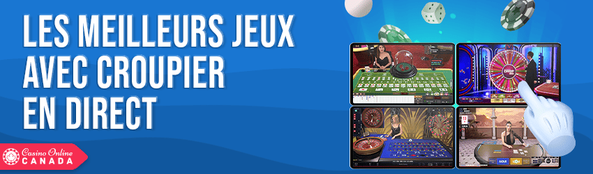 meilleurs jeux avec croupierx