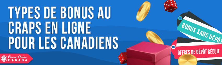 bonus au craps en ligne