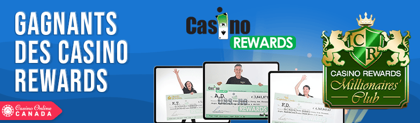 gagnants des casinos rewards